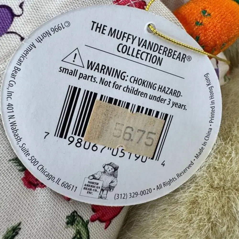 VTG Muffy VanderBear‎ Salad Ballad Waltz of the Vegetables 13